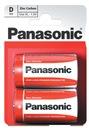 Panasonic Zinkovo-uhlíkové batérie RED 2x R20 D Značka Panasonic