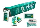 ЛЕЗВИЯ ДЛЯ БРИТВЫ DERBY EXTRA (ЗЕЛЕНЫЕ) 100 ШТ.