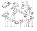 INSERTS BEAM REAR REAR RENAULT LAGUNA III WITH SET HUTCHINSON EXTRA QUALITY photo 5 - milautoparts-fr.ukrlive.com