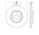 DISQUES MIKODA 1765 SABOTS DE FREIN RENAULT KANGOO DE 08 PRZ photo 2 - milautoparts-fr.ukrlive.com