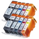 10 чернил XL ДЛЯ CANON PIXMA IP4850 IP4950 MG5150 MG5350 MG5250