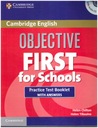 Cambridge English Objective First для школ + компакт-диск