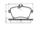 SRLINE S70-0296 COMPLET DE SABOTS DE FREIN HAMULCOWYCH, FREINS TARCZOWE photo 2 - milautoparts-fr.ukrlive.com