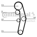 CONTINENTAL ROZRZAD+POMPA EAUX CT1028WP3 photo 2 - milautoparts-fr.ukrlive.com