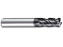 Твердосплавная фреза VHM 4p 6мм хвостовик 6мм TiAlN 50HRC CNC