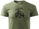 TRENDY TRIČKO T-SHIRT 160g BAVLNA vz. QUAD ATV