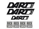 Запасная наклейка ROCK SHOX DART 3 наклейки