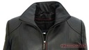Dámska kožená bunda 42 čierna SVETLÁ XL NOVINKA Dĺžka k bokom