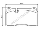 PADS BRAKE VW TOUAREG FRONT 330MM FRONT photo 5 - milautoparts-fr.ukrlive.com