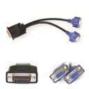 Кабель DMS 59 к 2x VGA 15 PIN ДВУМ МОНИТОРАМ