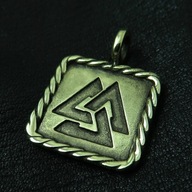 Підвіска Valknut-латунь