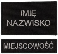 Набір нашивок повний набір тезка і місто OSP добровільна пожежна служба