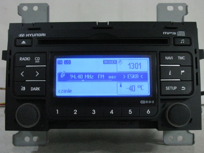 HYUNDAI I30 NAWIGACJA RADIO MP3 NAVI GPS MAPA PL