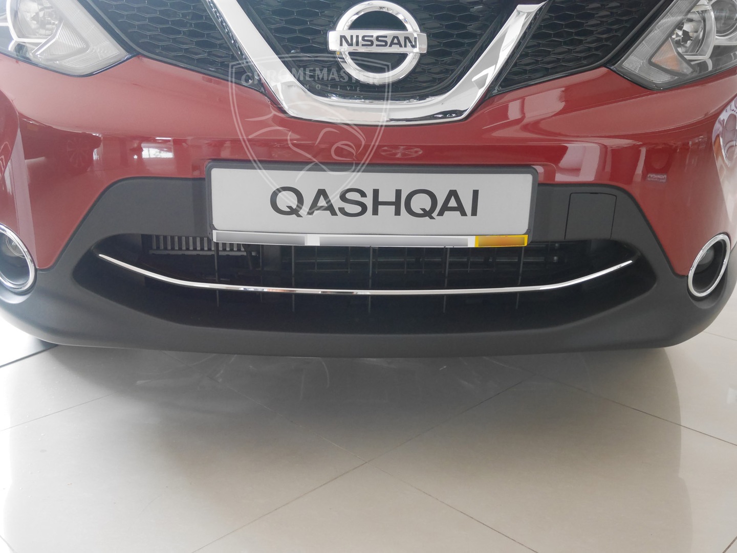 Listwy atrapy zderzaka GRILL Nissan Qashqai 1417