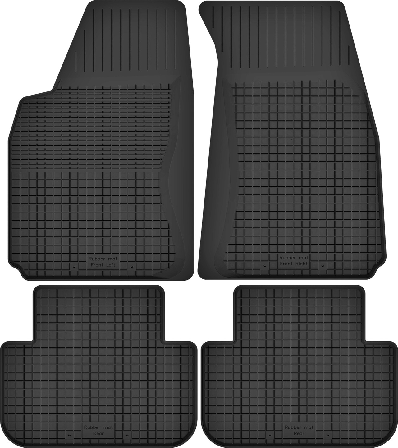 czarne dywaniki UNI do Chevrolet Aveo II / 2 T300
