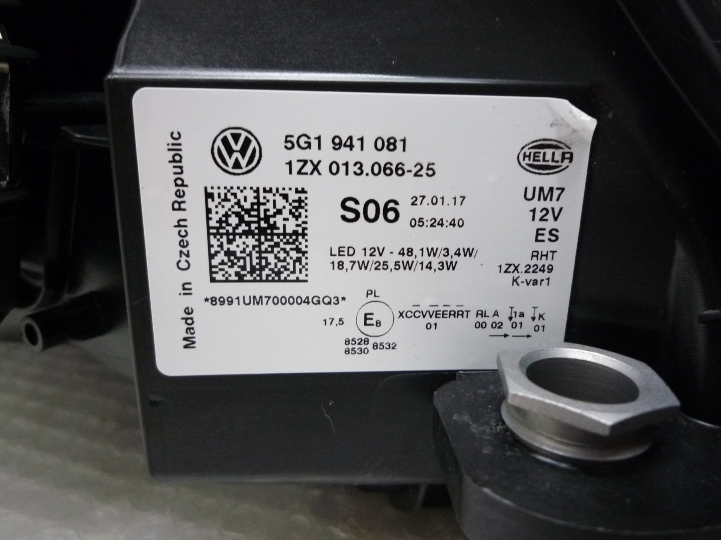 Frontscheinwerfer VW Golf V Facelift LED Links Scheinwerfer Headlight - Thumbnail 8