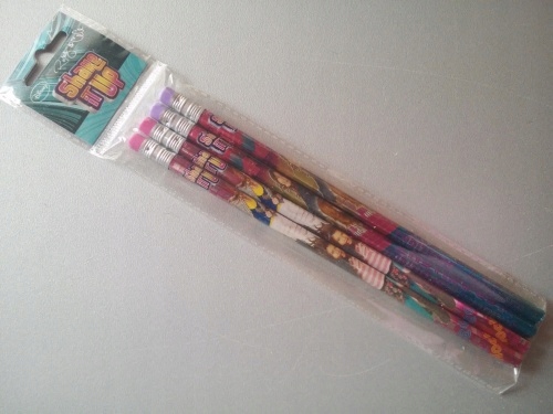 Ołówek ołówki z gumką 4 sztuki kolorowe dla dzieci