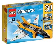 Originální LEGO 31042 Creator 3v1 - Super závodník PERFEKTNÍ dárek letadla