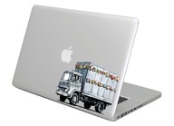 Nálepka na MacBook Apple Banksy Meat Truck color