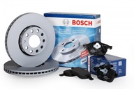 Тормозные диски, диск тормозные колодки, колодки bosch перед - vw golf sportsvan - фото
