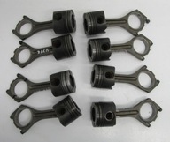 Поршень шатун bmw 7 e65 745d 4.5d m67 m67d44 86.96 - фото