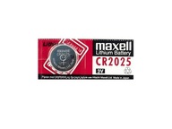 bateria litowa CR2025 Maxell 2025 KCR2025 ECR2025
