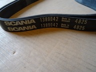 Ремешок, пояс клиновой многоканальный scania 8pk2163 1389042 - фото