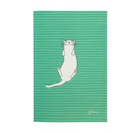 Stredný zošit - Feline Fine (Bold Green)