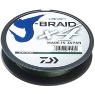 OPLETENIE DAIWA J-BRAID X4 TMAVOZELENÁ - 0.10 MM 135 M