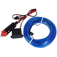 Optické vlákno modré EL wire Ambient LED pásik 5m
