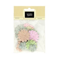 Kwiaty papierowe Płatki mix/pastel (24)
