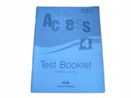 ACCESS 4 TEST BOOKLET sprawdziany testy