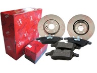 Тормозные диски, диск+тормозные колодки, колодки trw перед ford mondeo iv s-max - фото