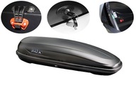 Коробка на крышу inter pack traxer 6.2 антрацит чехол.320l 193x65x42