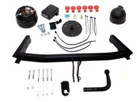 Фаркоп, крюк буксировка+модуль 7-pin до audi a4 b6 b7 sedan+kombi 2000kg - фото