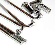 Szprychy nyple shl m11 m11w колеса 18 хром, хромом 158mm