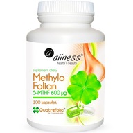 Aliness KWAS FOLIOWY Methylo Folian 5-MTHF aż 600mcg CIĄŻA Homocysteina