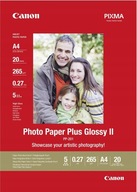 Papier Canon Plus Glossy Photo A4 20ark 265g 5* !