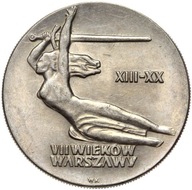 Poľsko PRL - minca - 10 Zlatých 1965 - VARŠAVA NIKE VII STOROČIA VARŠAVA