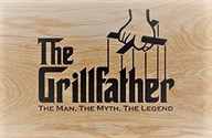 Kuchynská doska - The Grillfather + Váš text