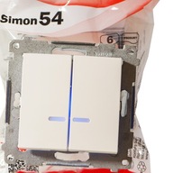 Simon 54 Podsvietená svietniková spojka