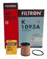 Citroen c2 и c3 1.1 1.4 benz 3x filtron уголь - фото