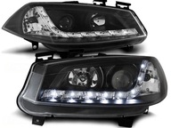Фары renault megane 2 ii 02-05r daylight led blk - фото