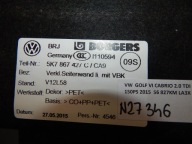 VW GOLF VI boot upholstery left 5K7867427C