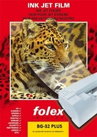 Fólia pre atramentové tlačiarne Folex BG-32 PLUS/10A4 transparentná