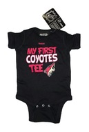 Czarne body niemowlęce Reebok Arizona Coyotes 56 +