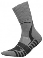 Ponožky JJW Ponožky Trekking Silver 35-37; sivá-svetlo šedá