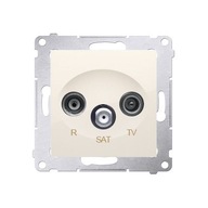 KONTAKT SIMON 54 zásuvka R-TV-SAT DASK.01/41