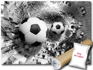 FOTOTAPETA FLIZELINA FUTBAL TUNEL 3D 416x254