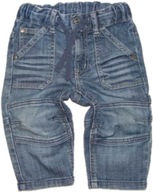 H&M jeansy z regulacja pasa 74 cm